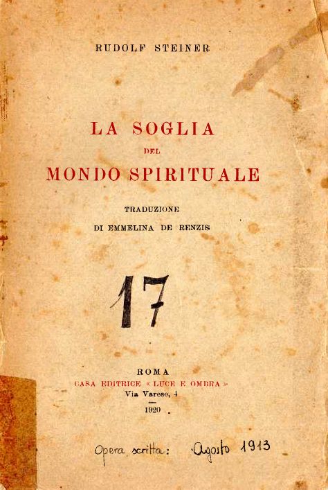 Il Vangelo di Giovanni - o.o. 103 (Rudolf Steiner) - copertina originale